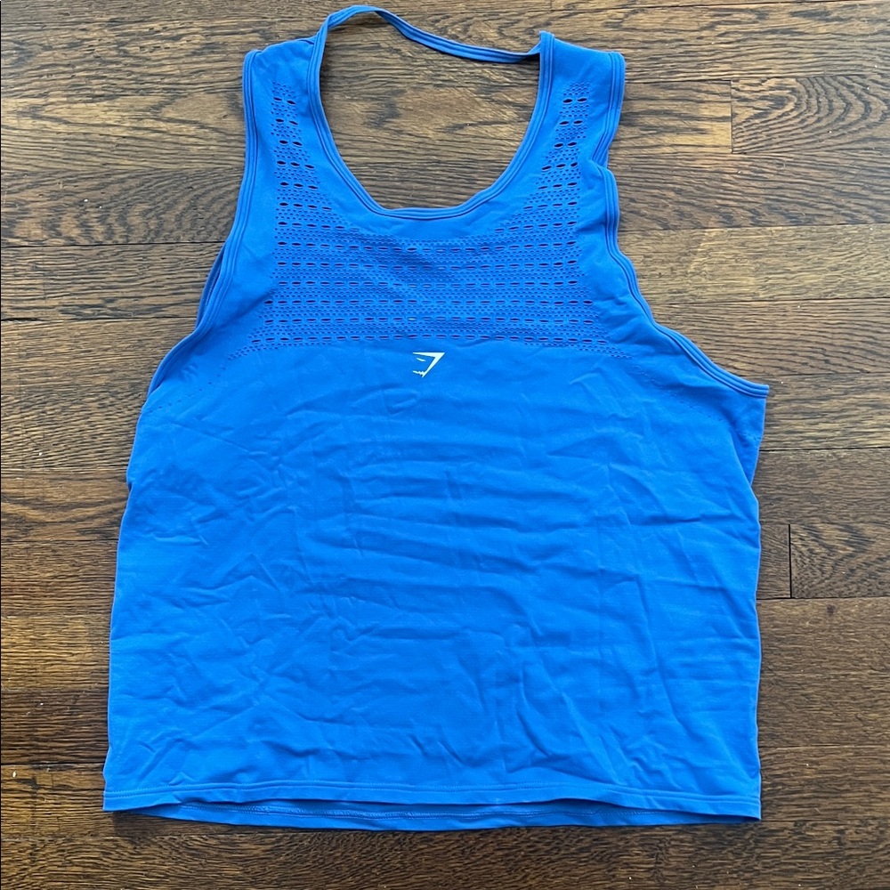 Gymshark Blue Tank Top